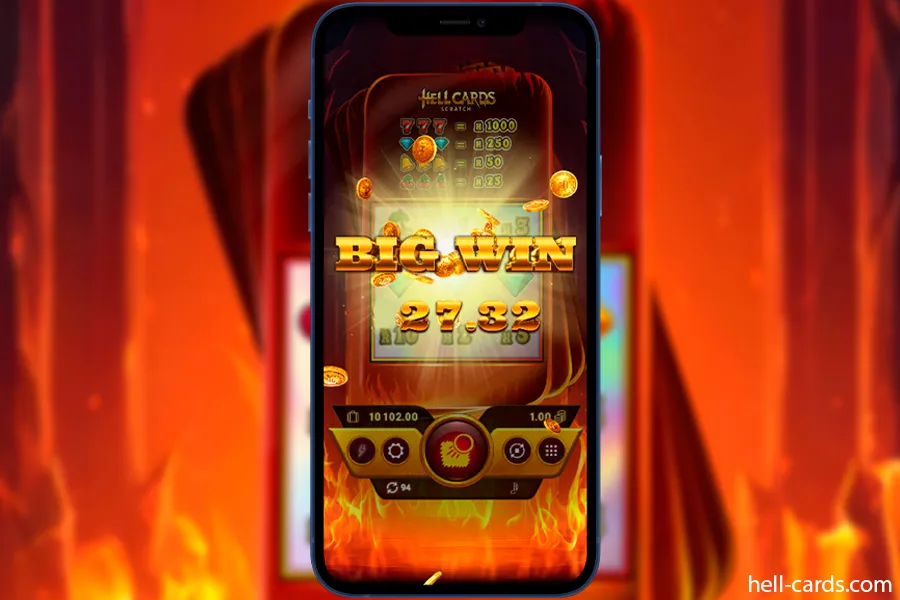Hellcards Scratch Demo Preview